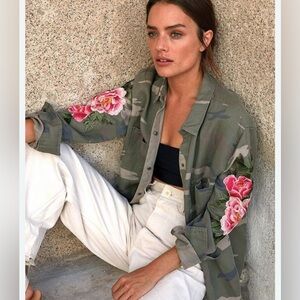 RAILS MARCEL FLORAL EMBROIDERED TOP
